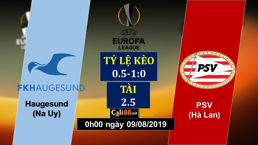 soi keo Haugesund vs PSV