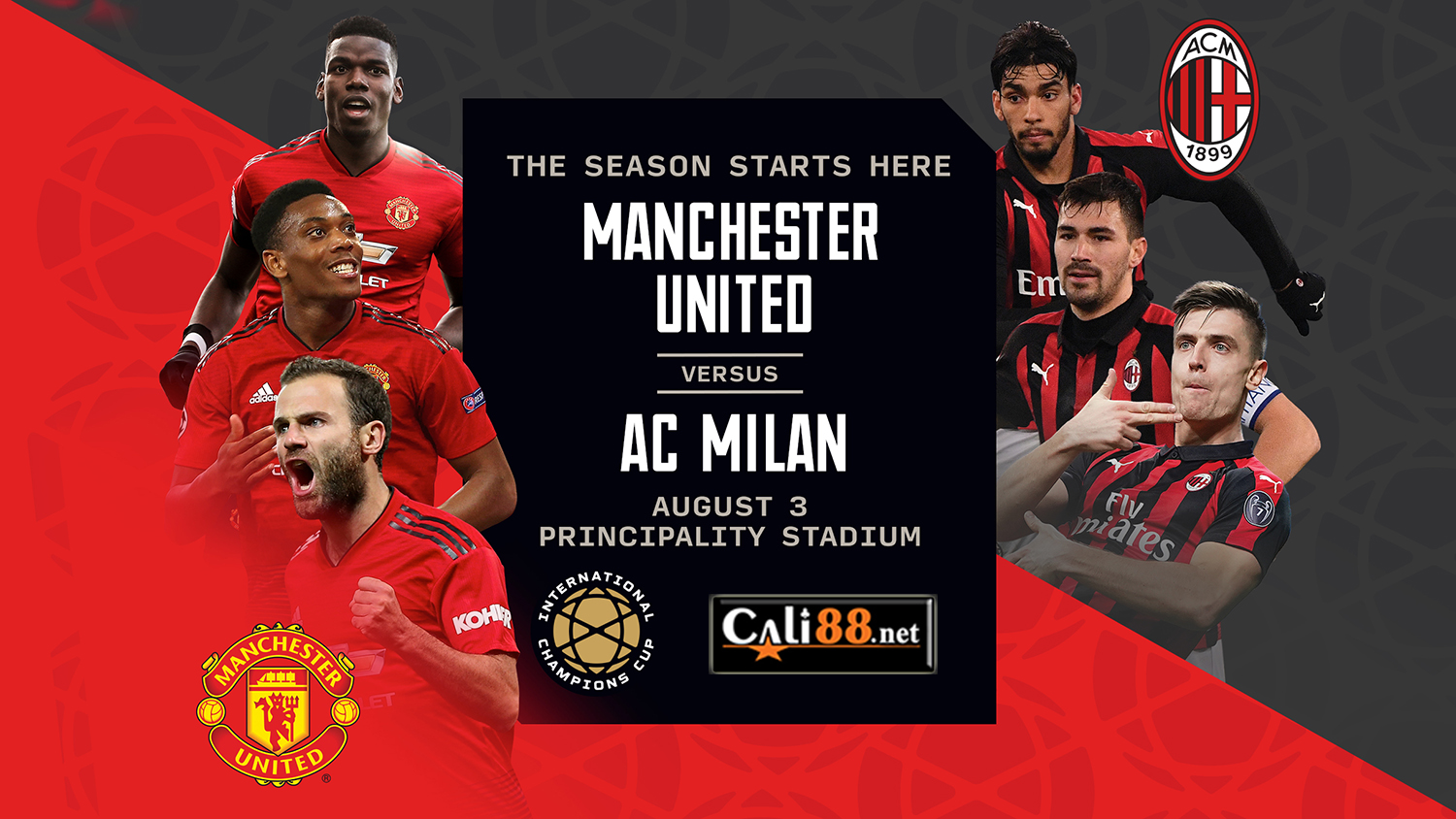 soi keo Man Utd vs AC Milan