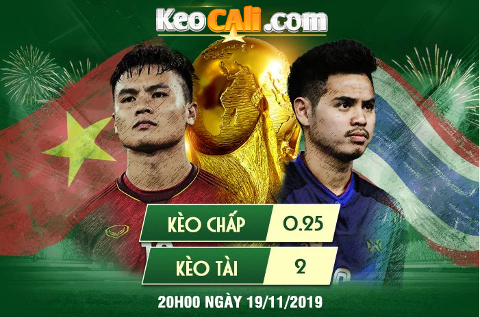soi keo Việt Nam vs Thái Lan