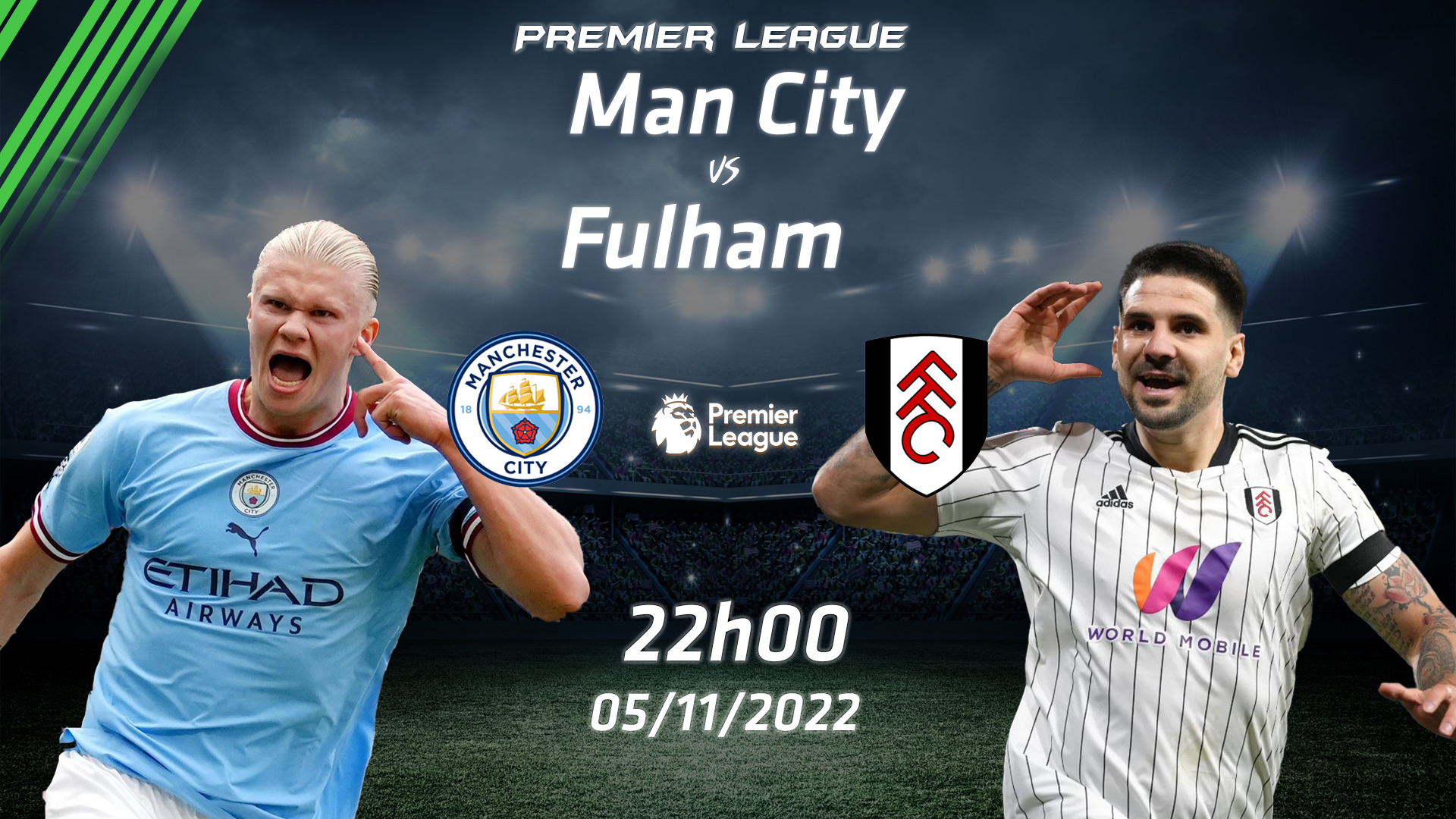 Man City vs Fulham