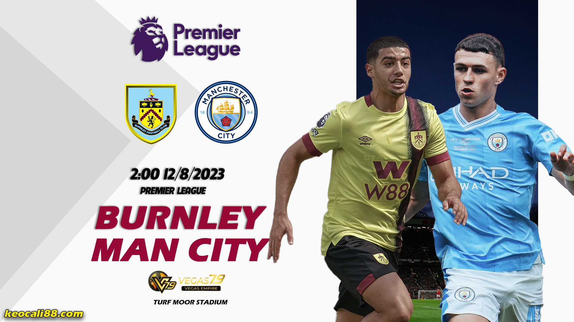 Burnley vs Man City