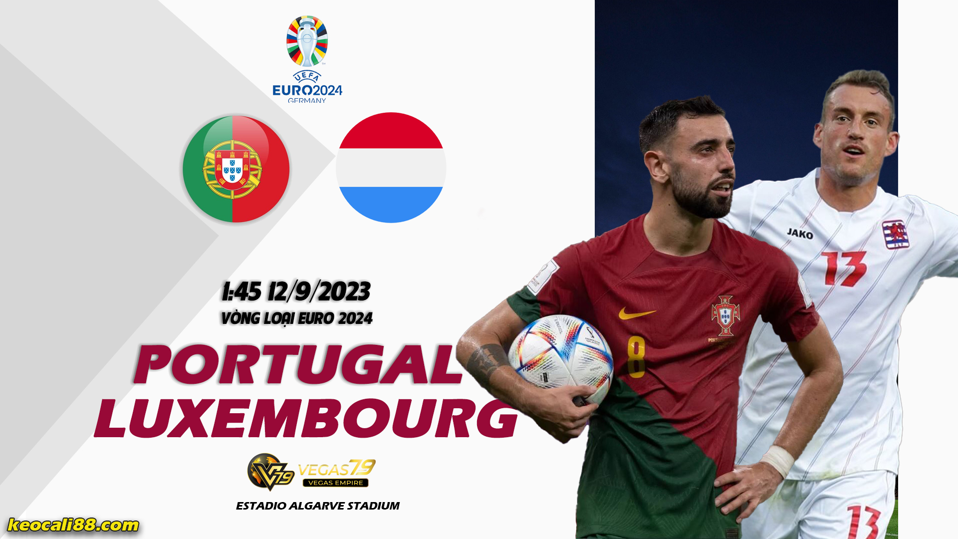 Bồ Đào Nha vs Luxembourg