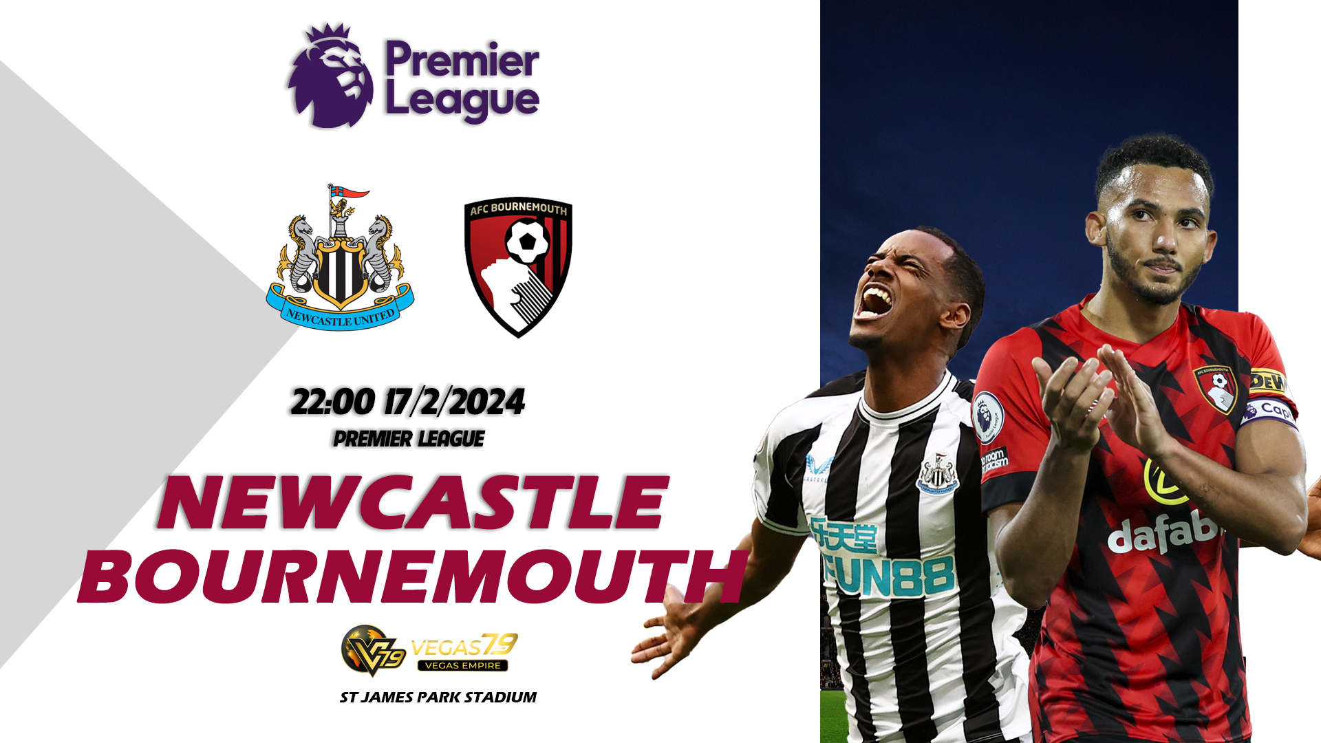 Newcastle vs Bournemouth