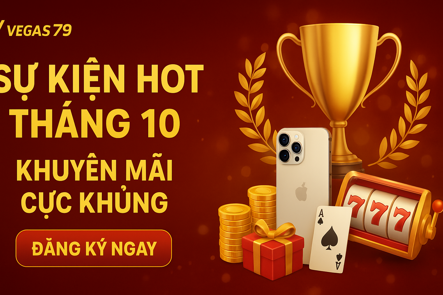 Vegas79 khuyến mãi tháng 10