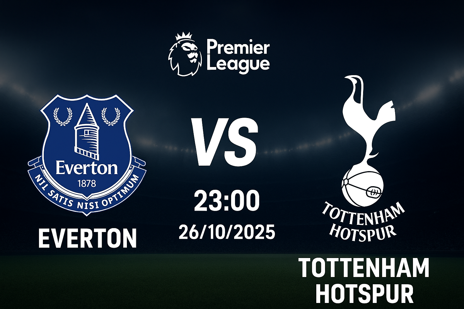 Everton vs Tottenham