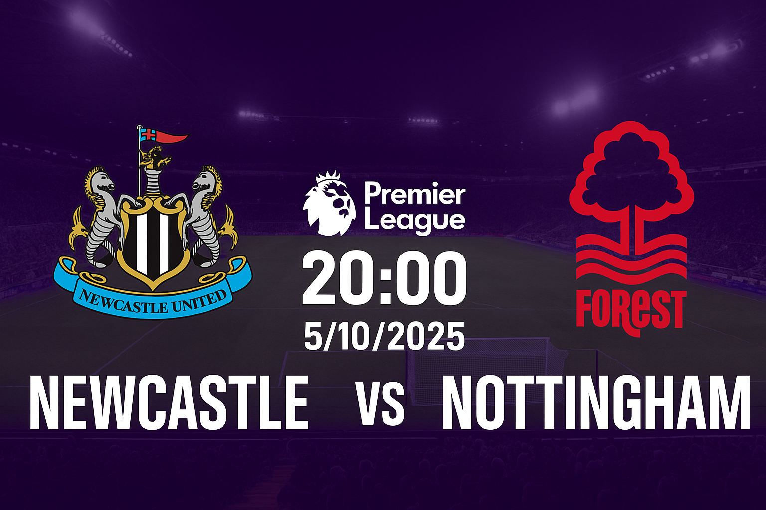 Newcastle vs Nottingham