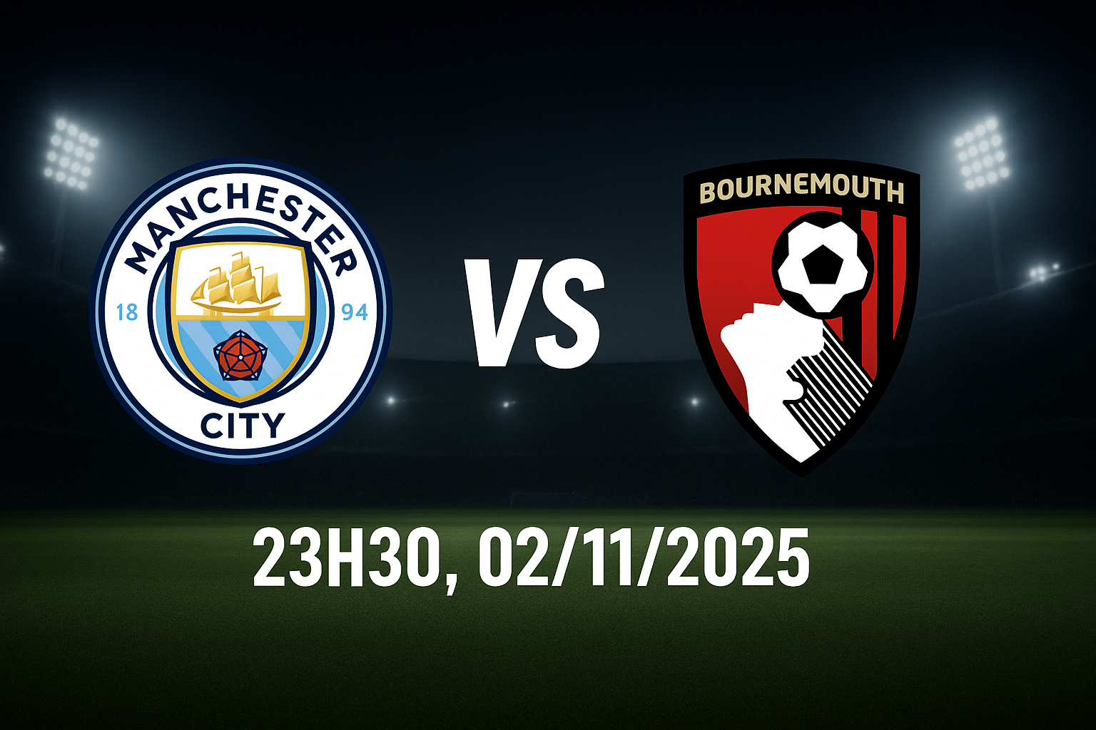 Man City vs Bournemouth