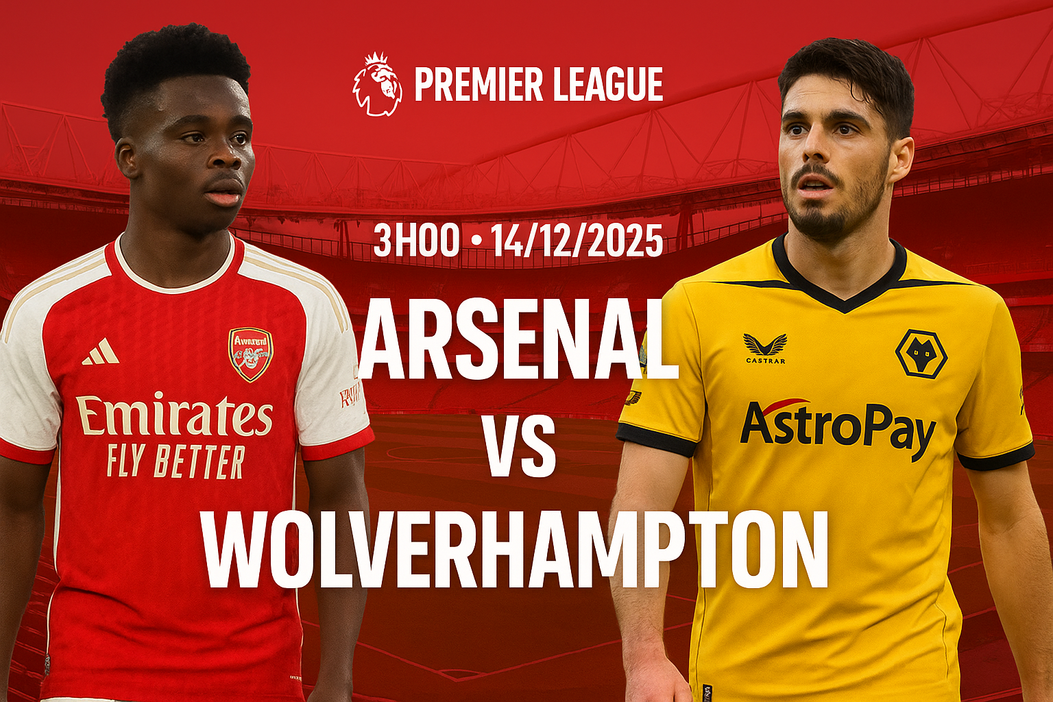 Arsenal vs Wolves