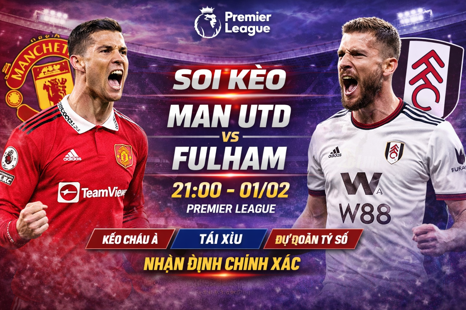 Man Utd vs Fulham