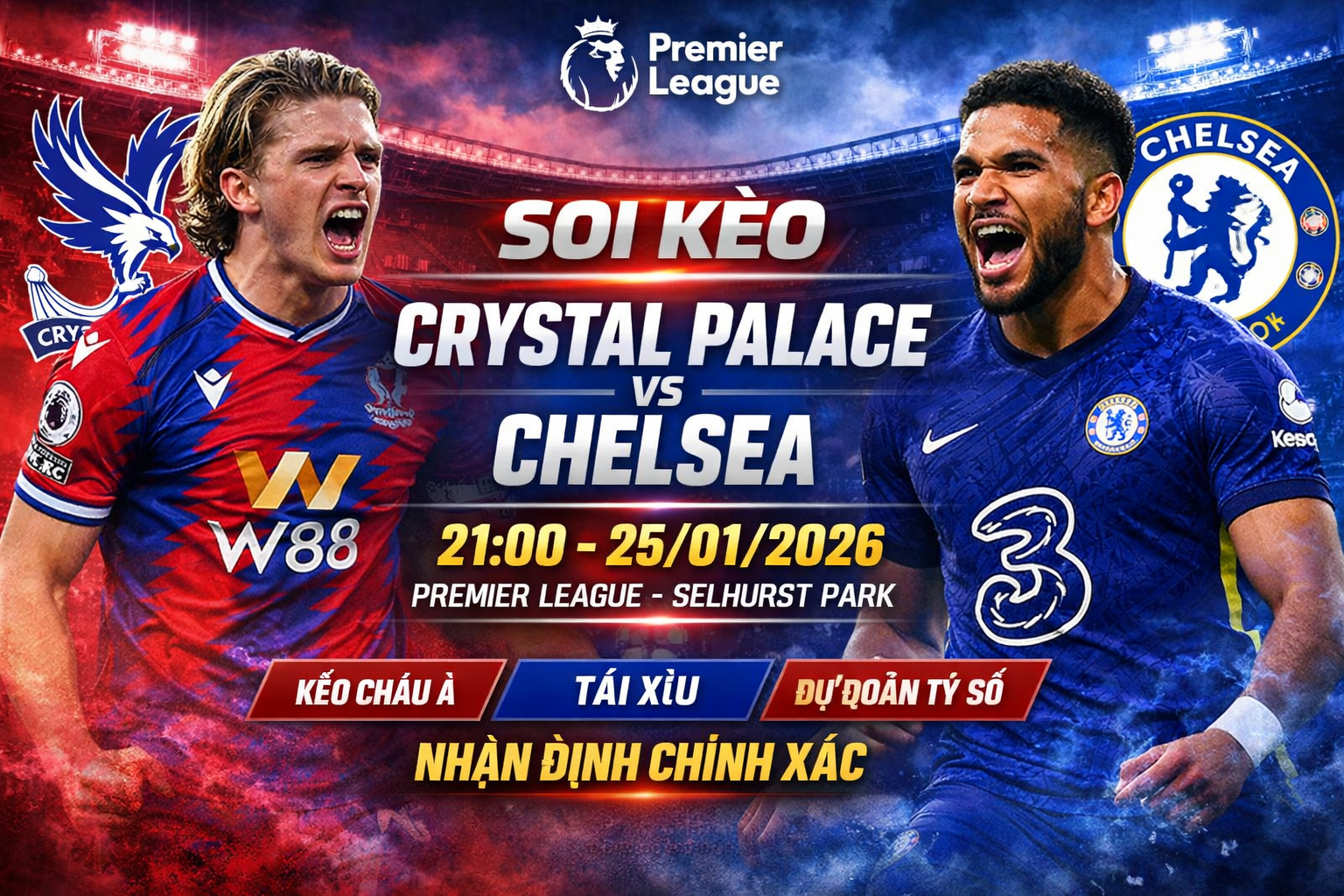 Crystal Palace vs Chelsea