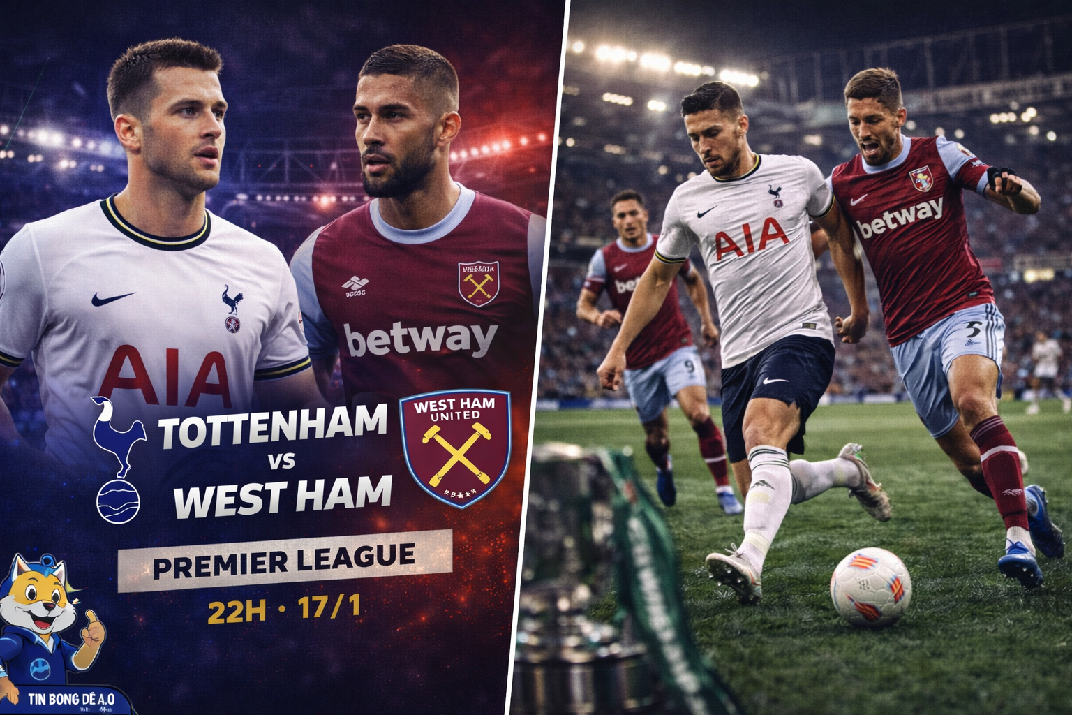 Tottenham vs West Ham