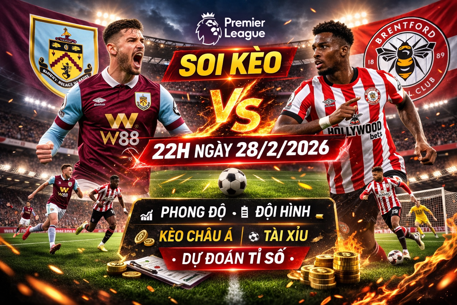 Burnley vs Brentford