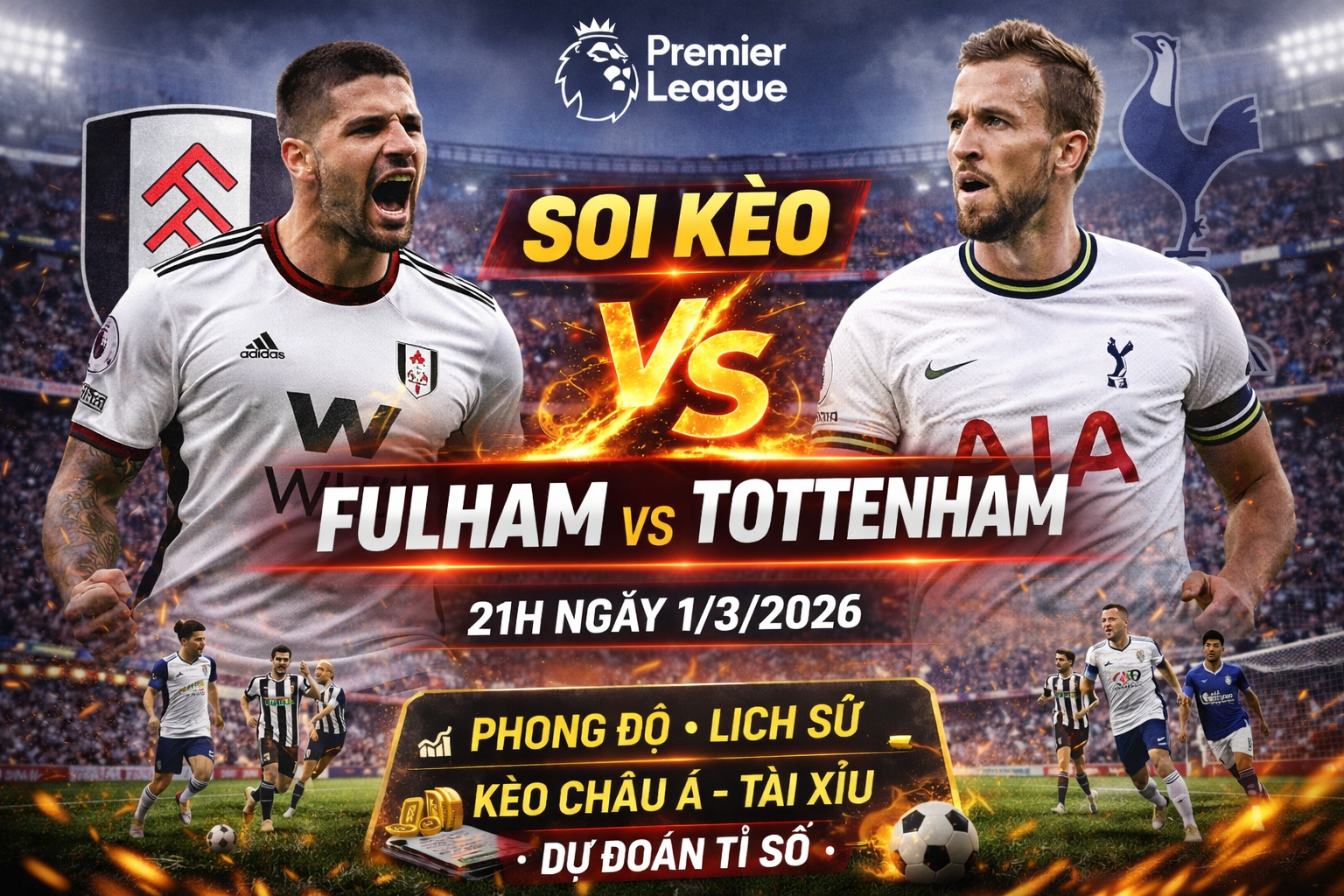 Fulham vs Tottenham