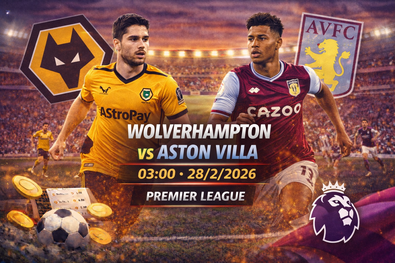 Wolverhampton vs Aston Villa