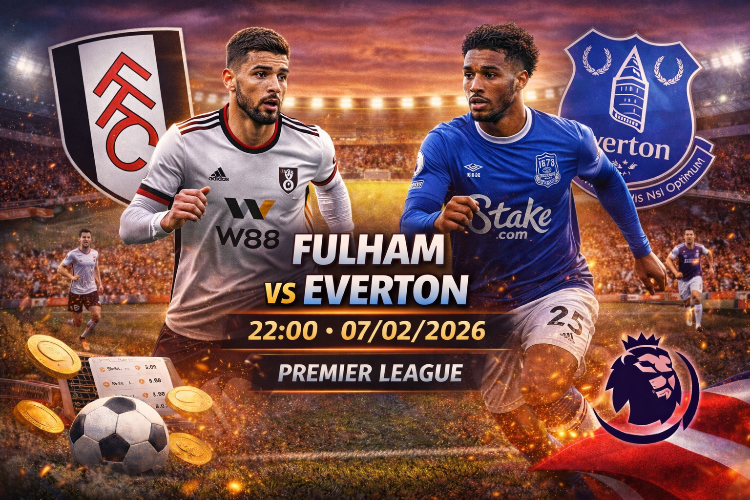 Fulham vs Everton