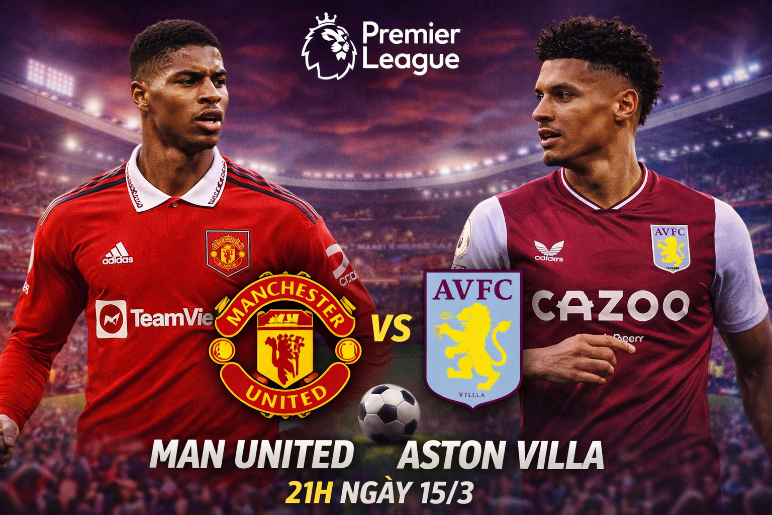 Man Utd vs Aston Villa