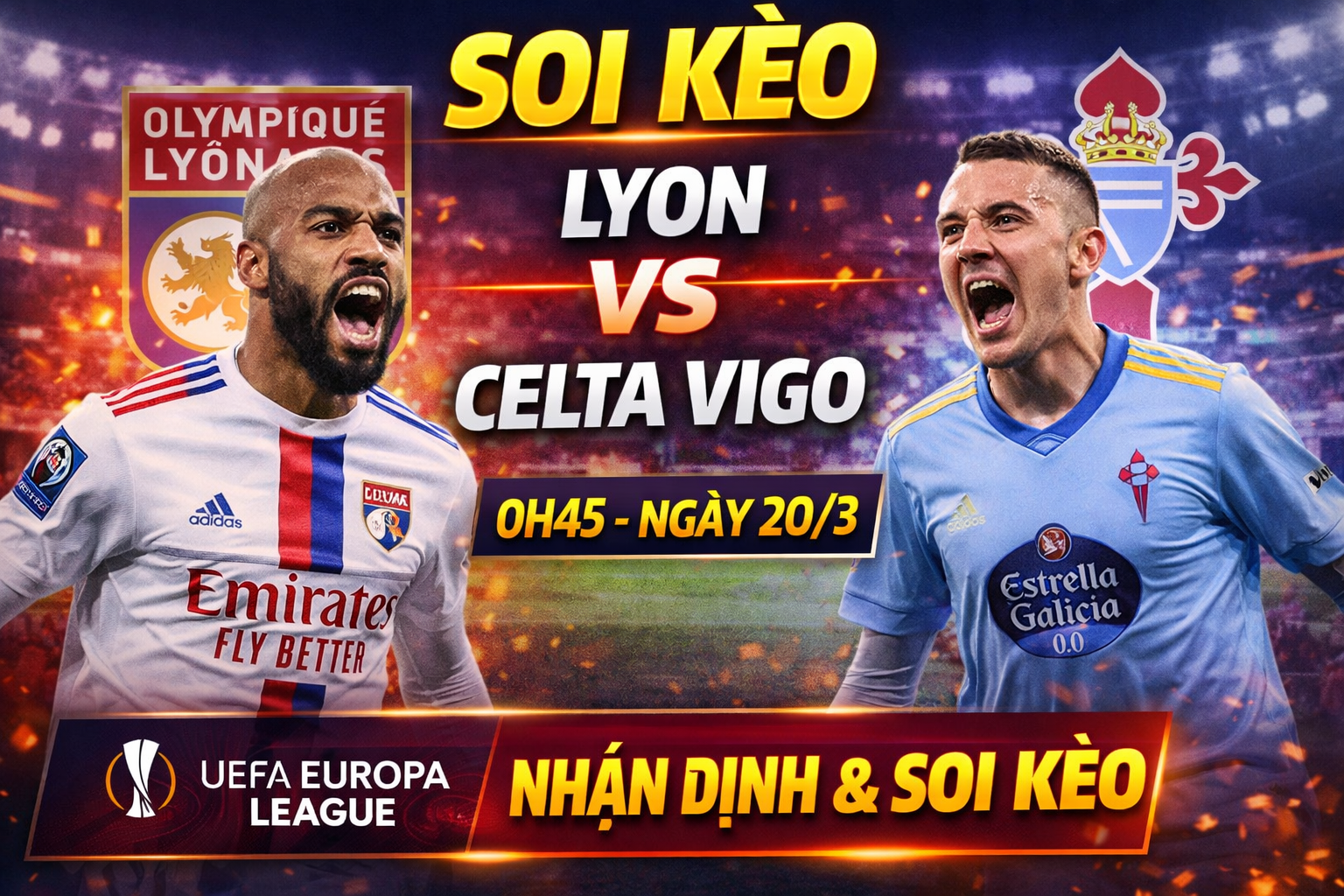 Lyon vs Celta Vigo