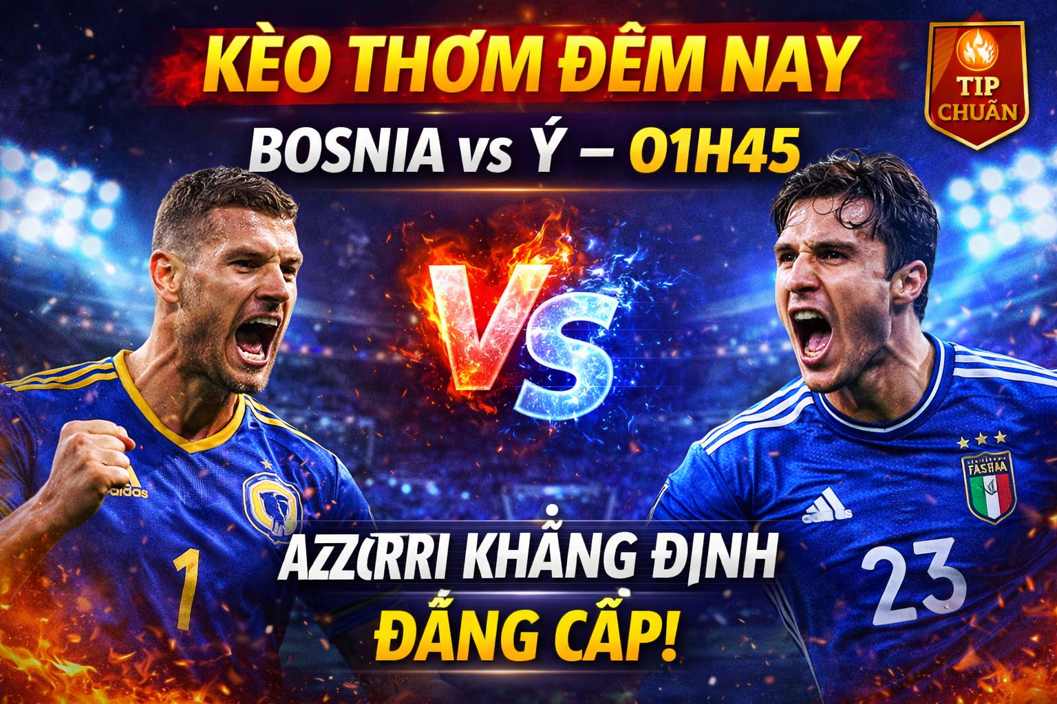 Bosnia vs Ý