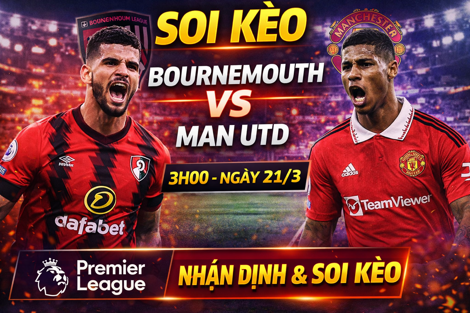 Bournemouth vs Man Utd