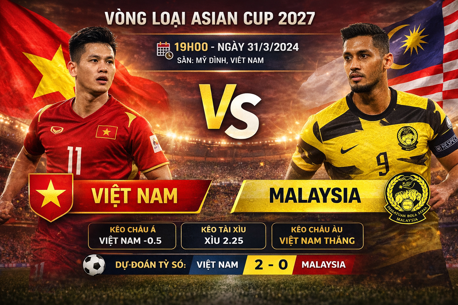 Việt Nam vs Malaysia