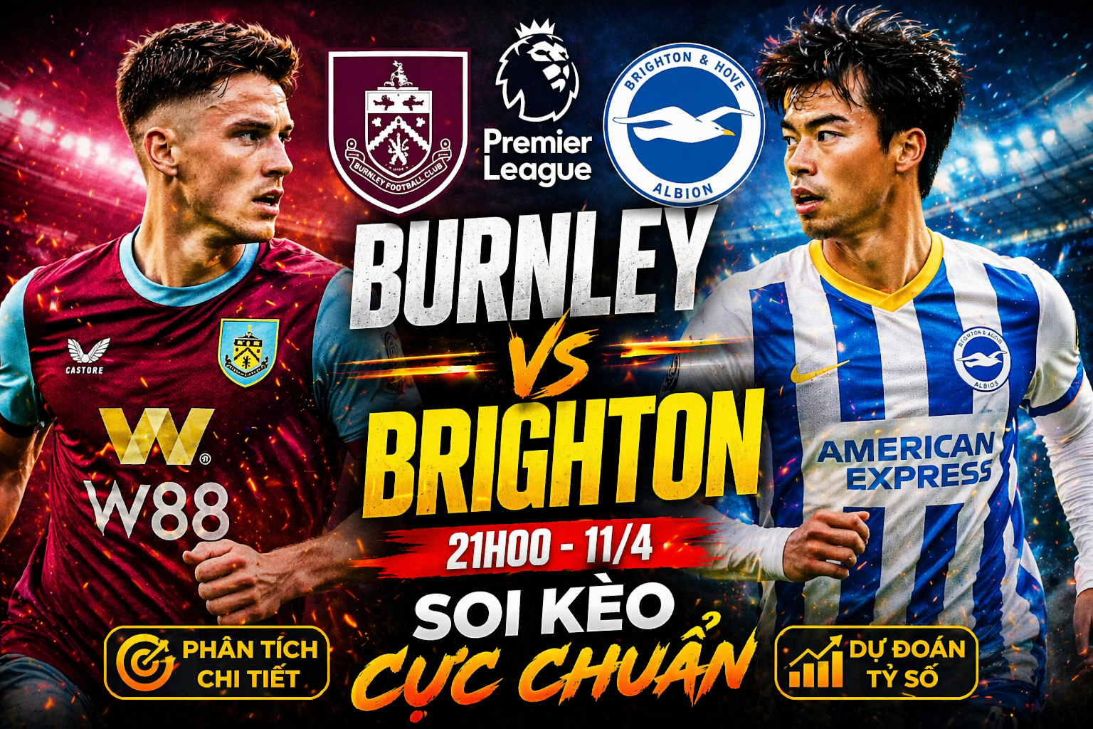 Burnley vs Brighton