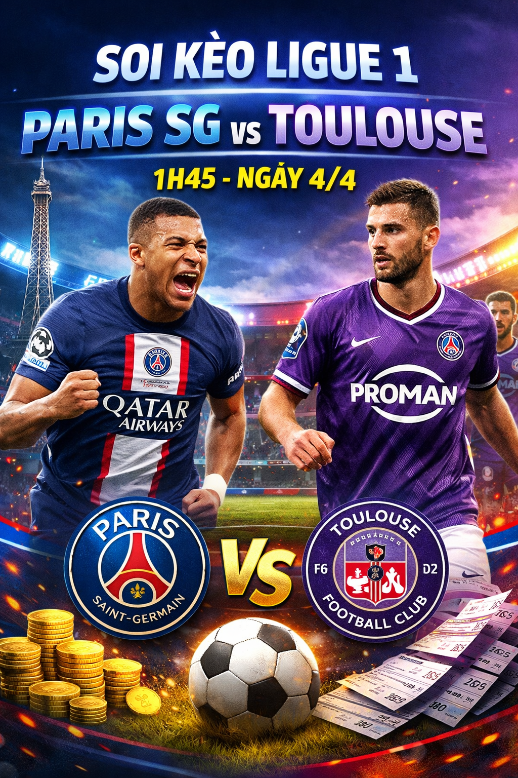 Paris SG v Toulouse