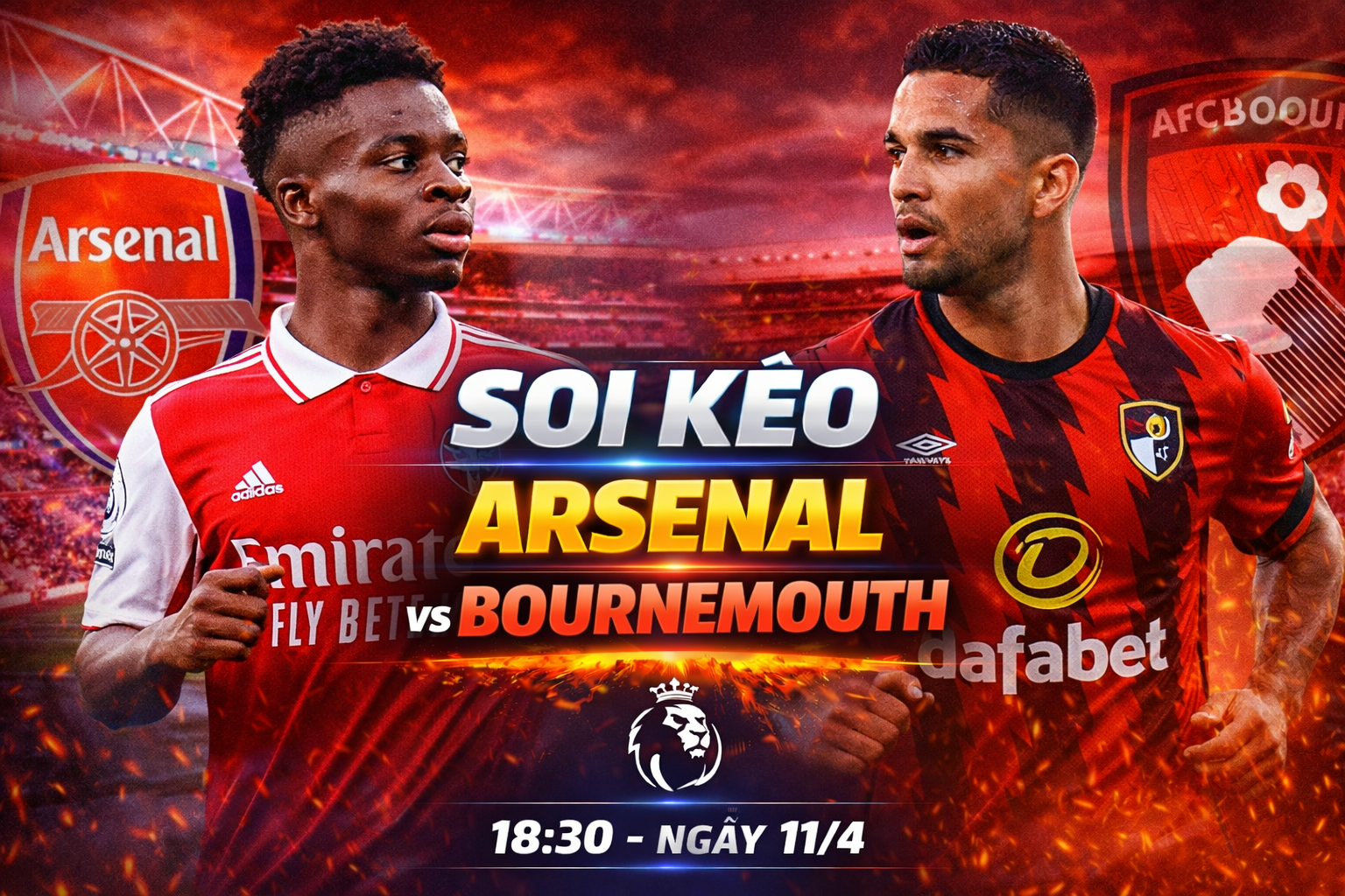 Arsenal vs Bournemouth