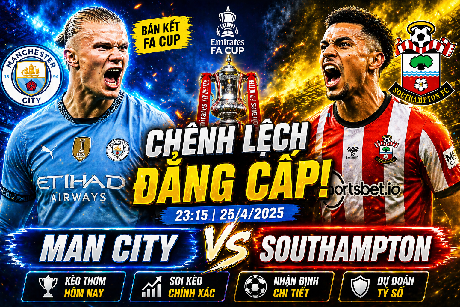 Man City vs Southampton