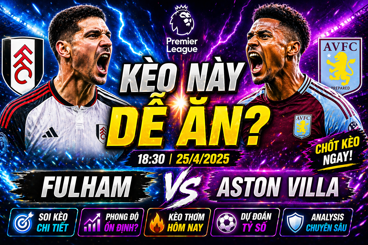 Fulham vs Aston Villa