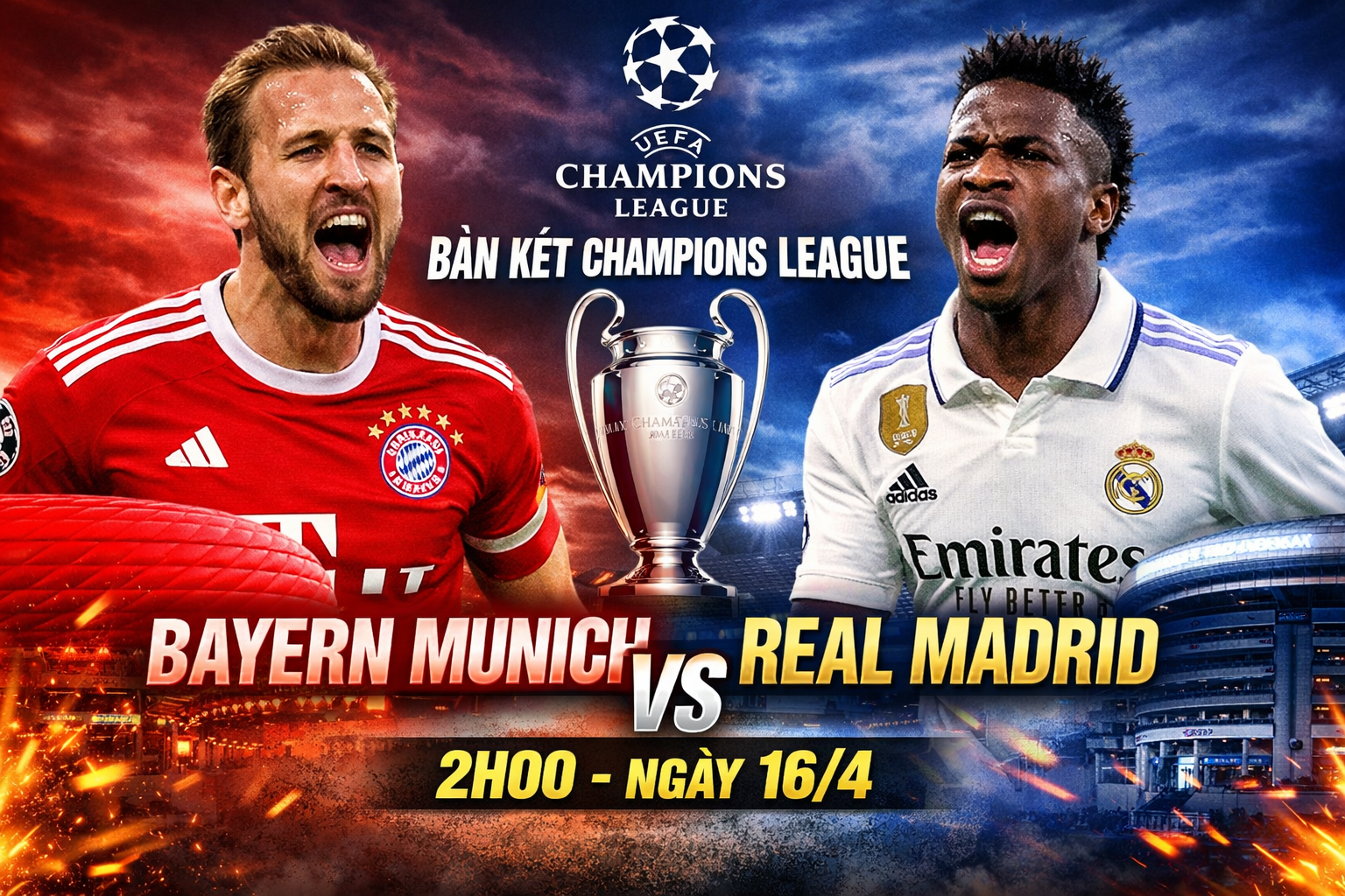 Bayern Munich vs Real Madrid