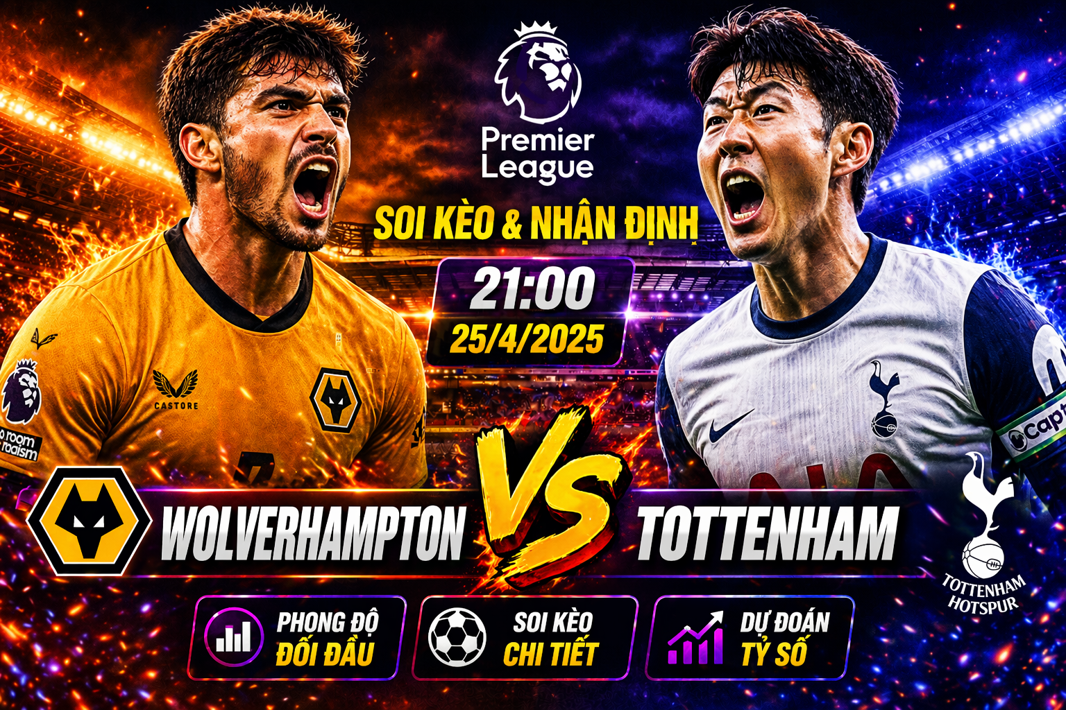 Wolves vs Tottenham