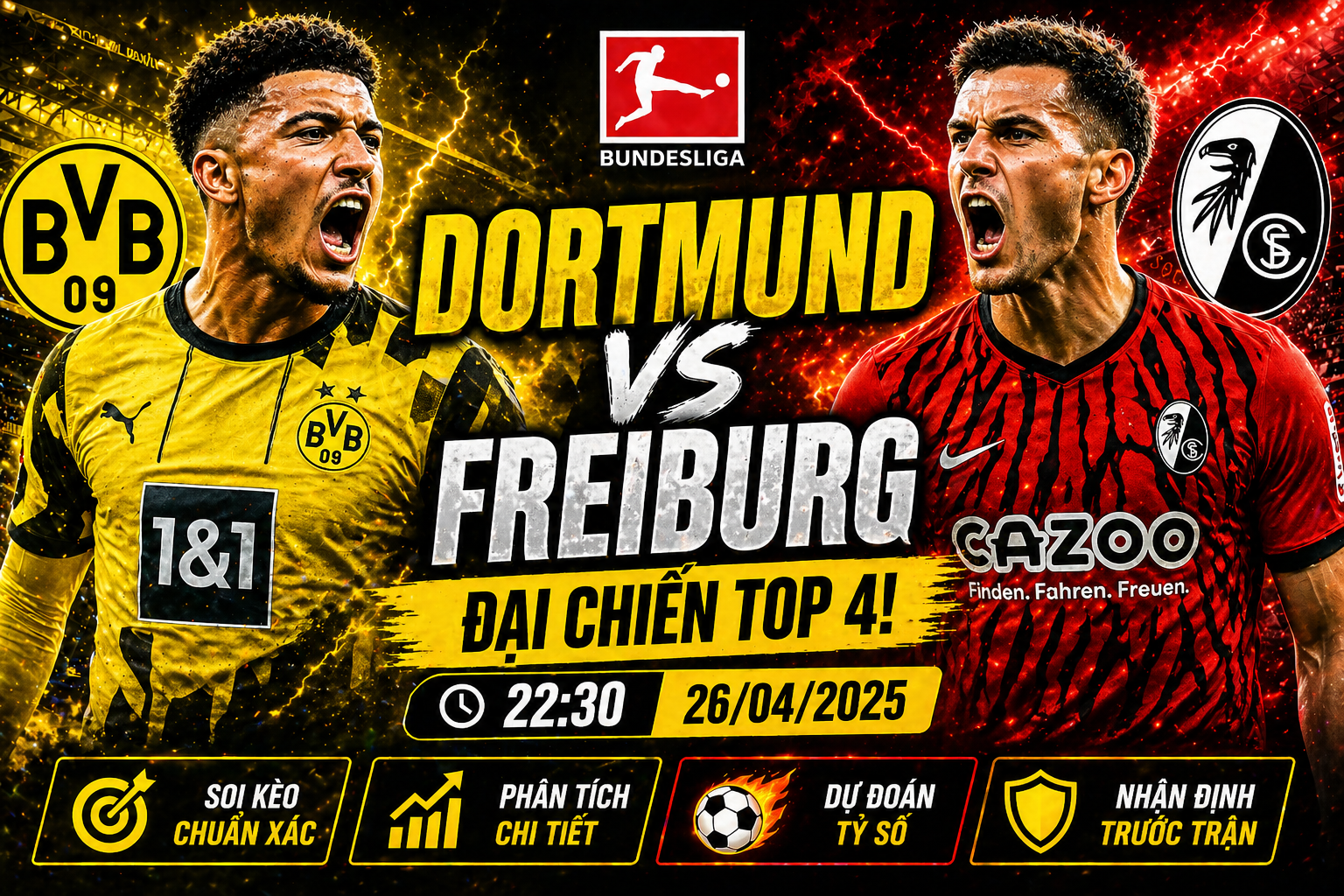 Dortmund vs Freiburg